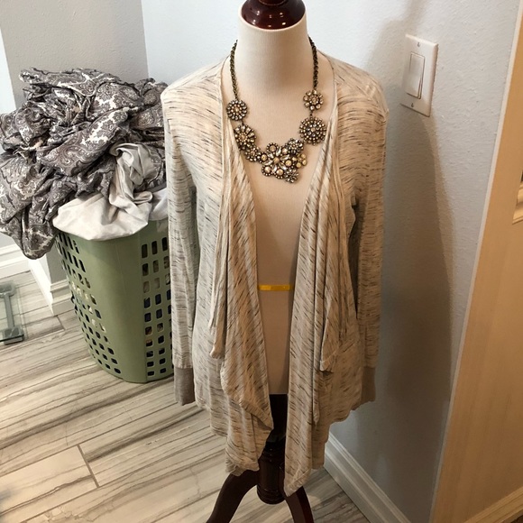 NWOT! Articles of Society Cascading Open front Cardigan - Picture 4 of 8